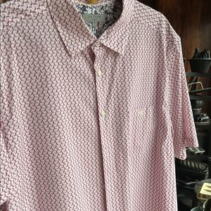 Ted Baker Pink Patterned Men's Shirt